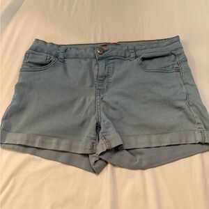 Wax Jean Blue Jean Shorts Cuffed Hem size 15